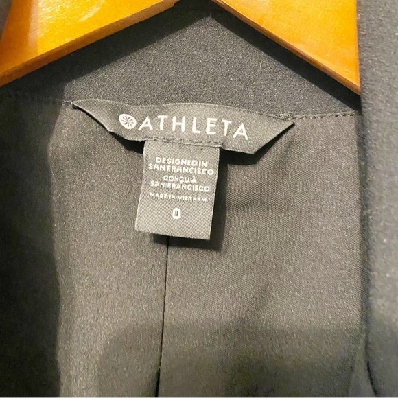 Athleta | Women’s Primatwill Black Blazer Size 0 - Picture 5 of 11